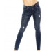 Skinny-Jeans mit mittelhoher Taille